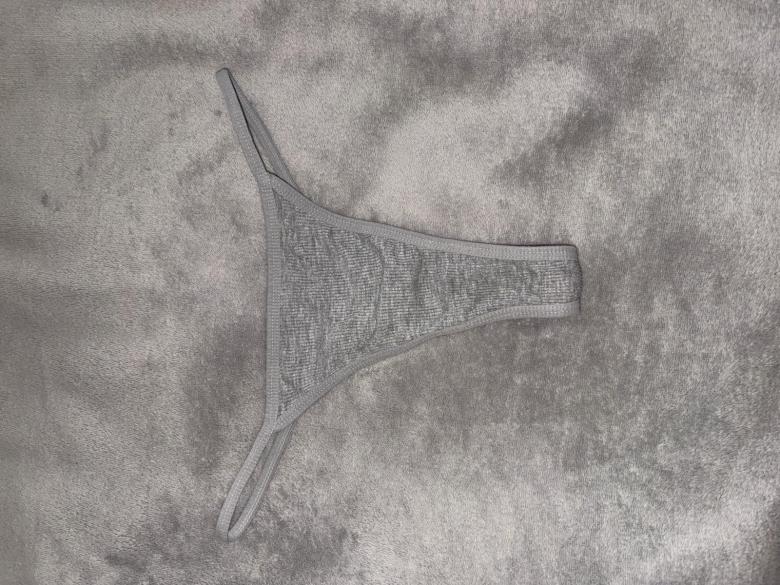 Slip Tanga in Grau
